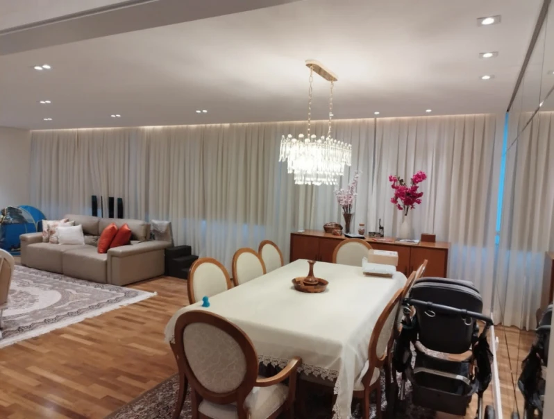 cortina gaze de linho cinza