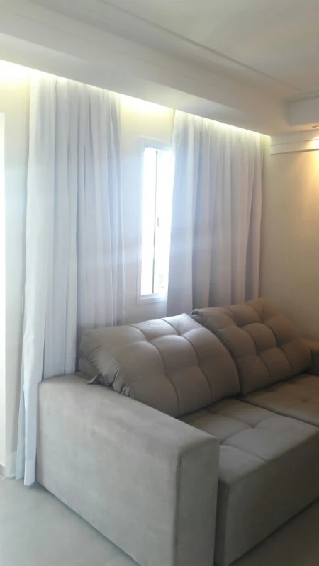 cortina grande para sala