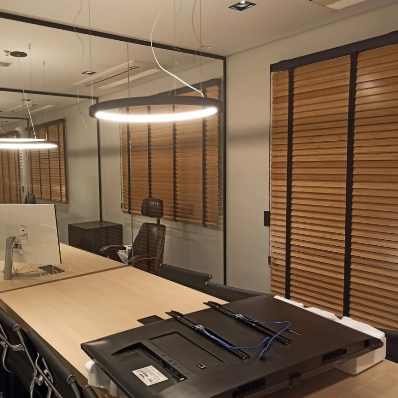cortina para escritório