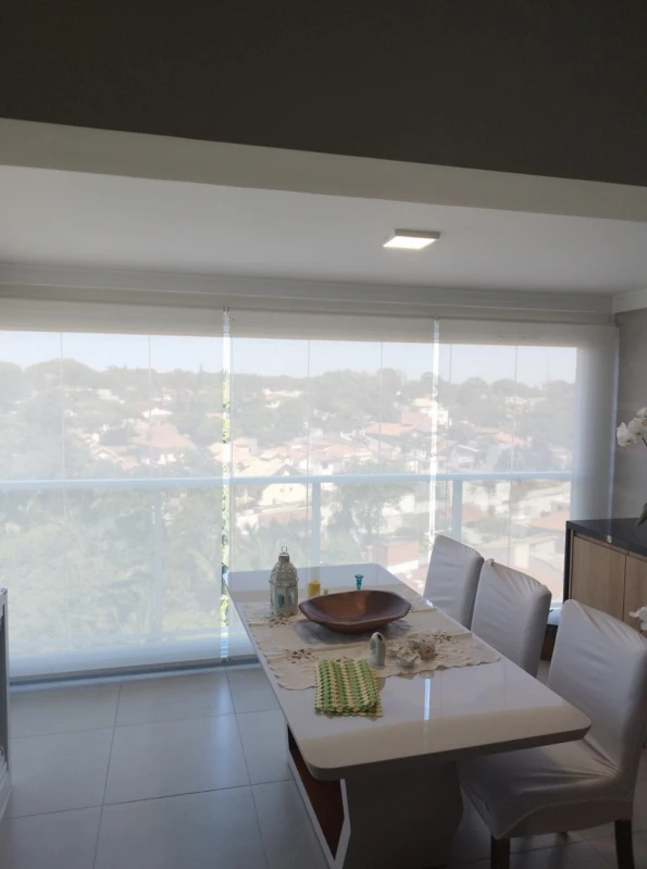 cortina rolo blackout motorizada