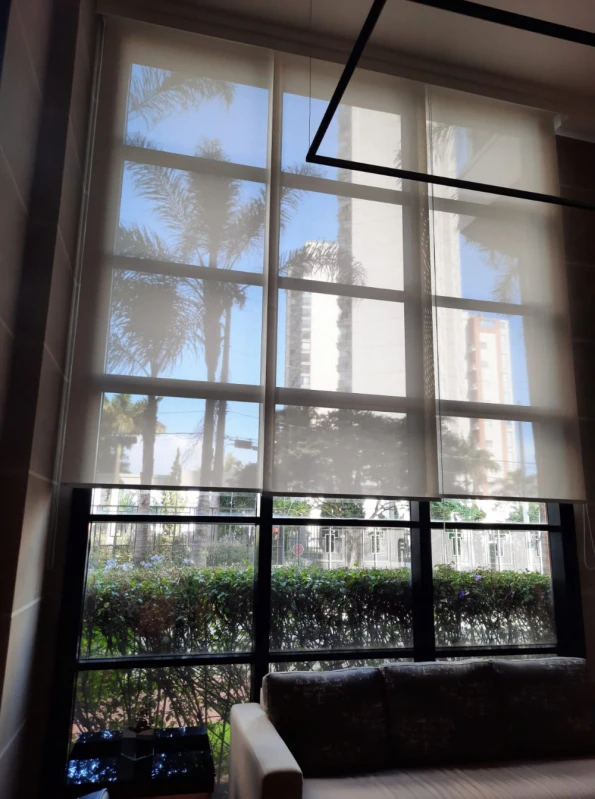 persiana de rolo automatizada