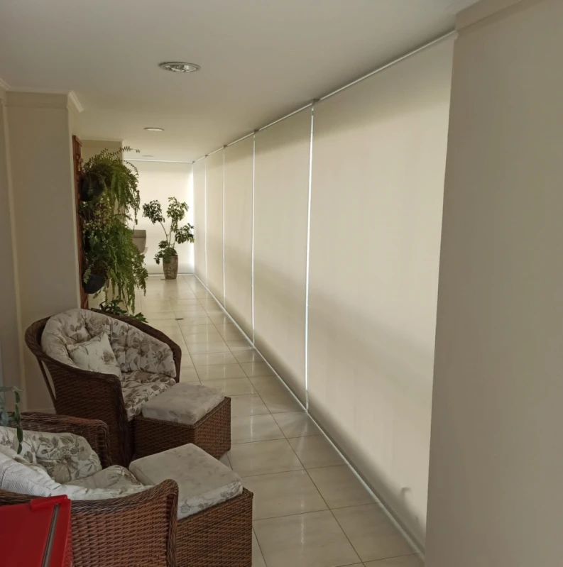 persiana motorizada rolo